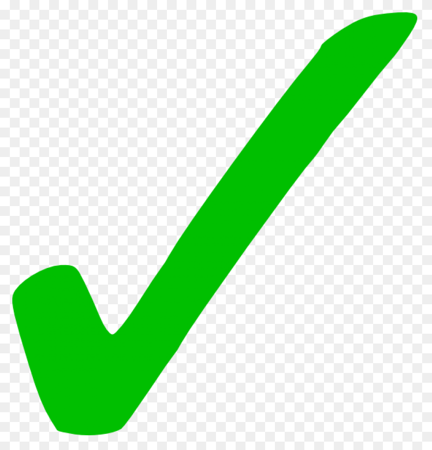 Tick Mark Symbol Icon - Transparent