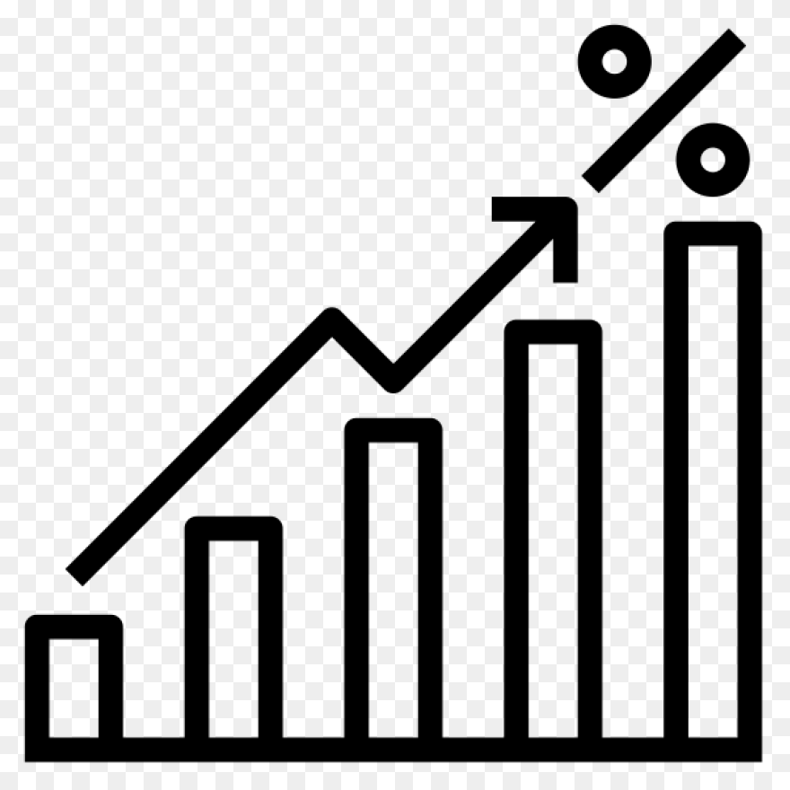 Cartoon Businessman Running Up On - Growth