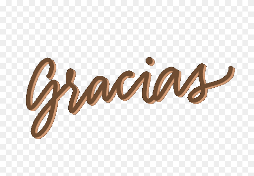 Gracias Thank You Merci - Sticker B