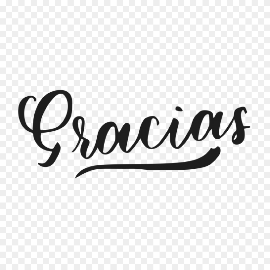 Gracias Thank You Merci - Sticker B