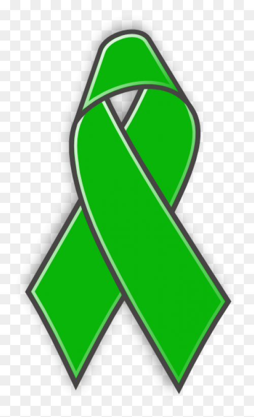 Green Ribbon Awareness - ClipartFla