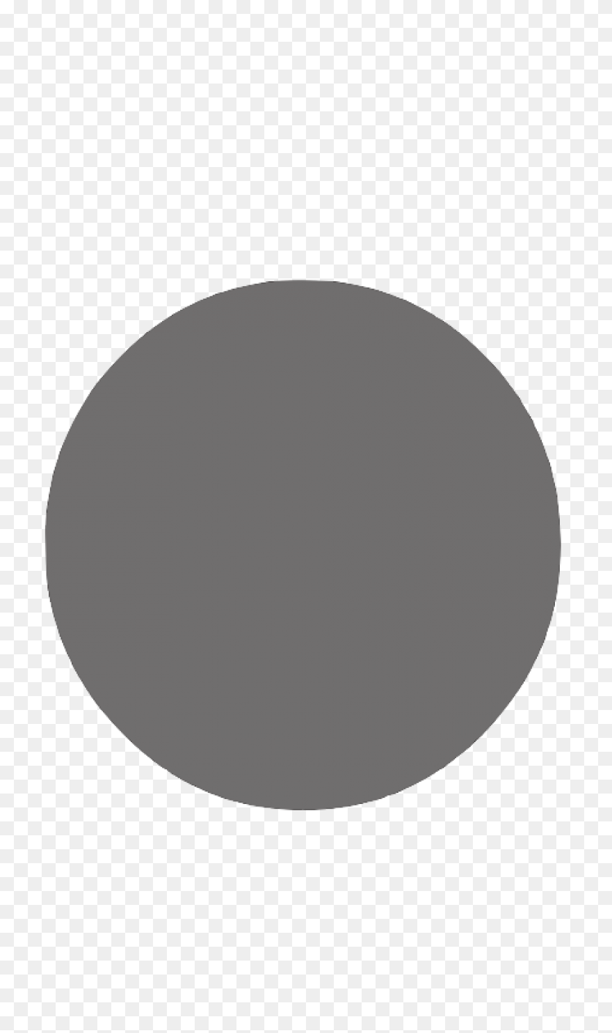 Grey Circle White Background Clip A