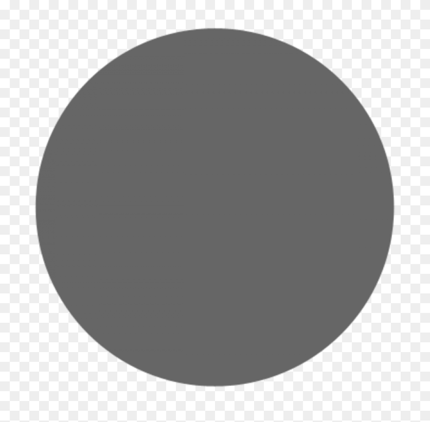 Grey Circle White Background Clip A