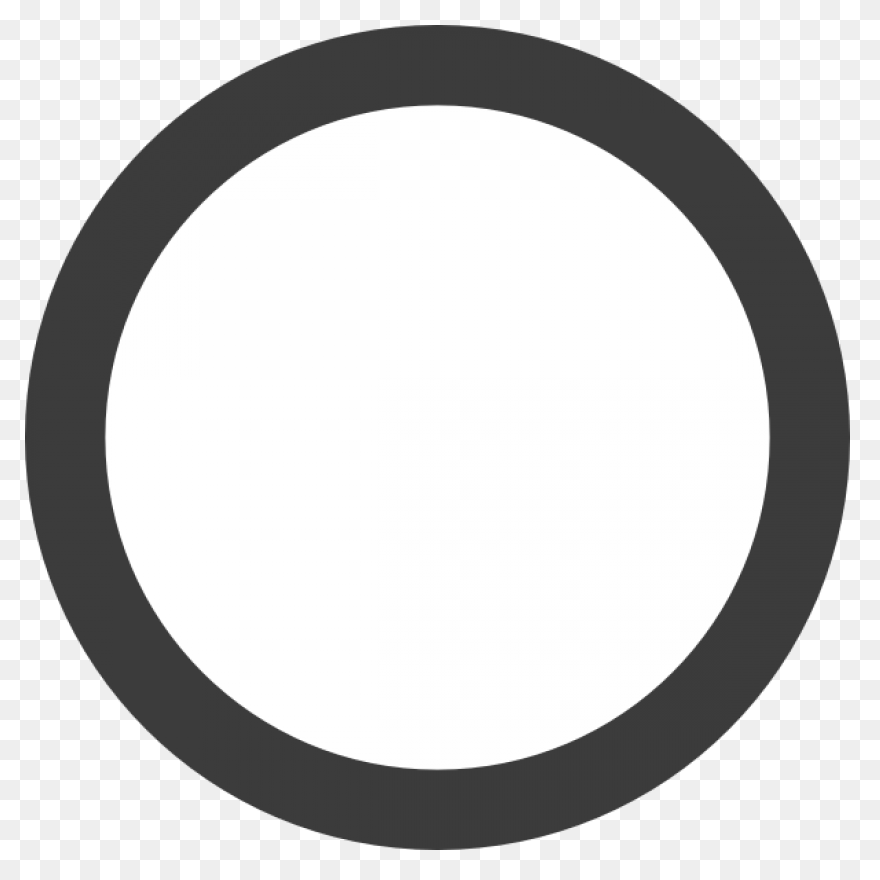 Grey Circle White Background Clip A