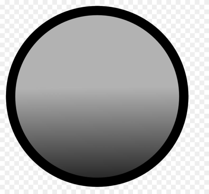 Grey Circle White Background Clip A