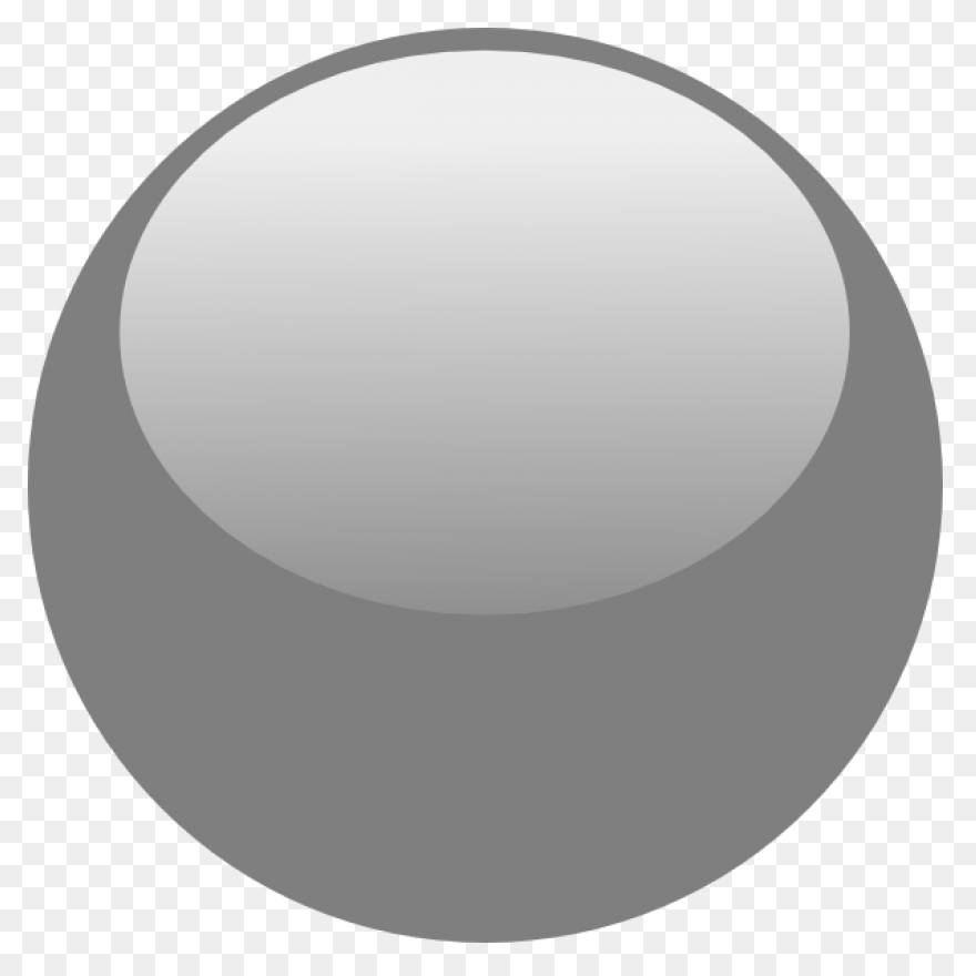 Grey Circle White Background Clip A