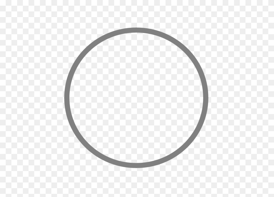 Grey Circle White Background Clip A