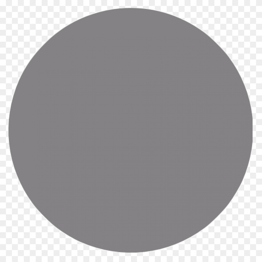 Grey Circle White Background Clip A