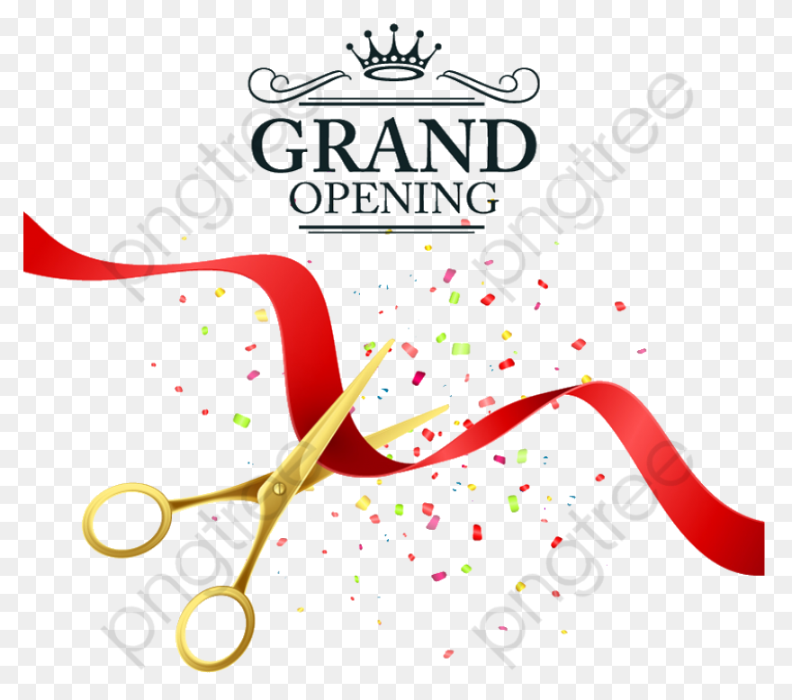 Cutting Grand Opening Friday - Ribb