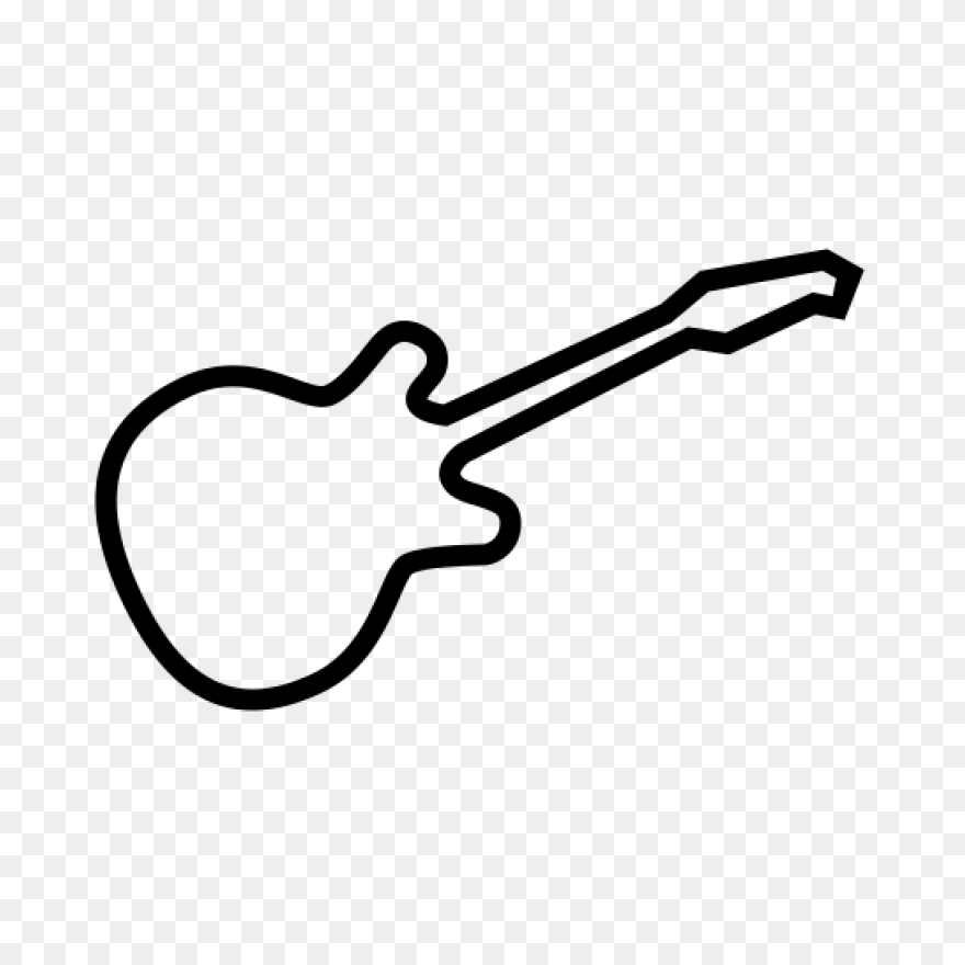 Silhouette Vector Clip Art Of Guita