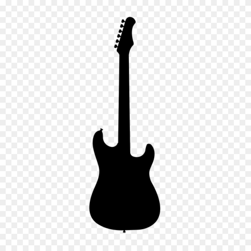 Silhouette Vector Clip Art Of Guita