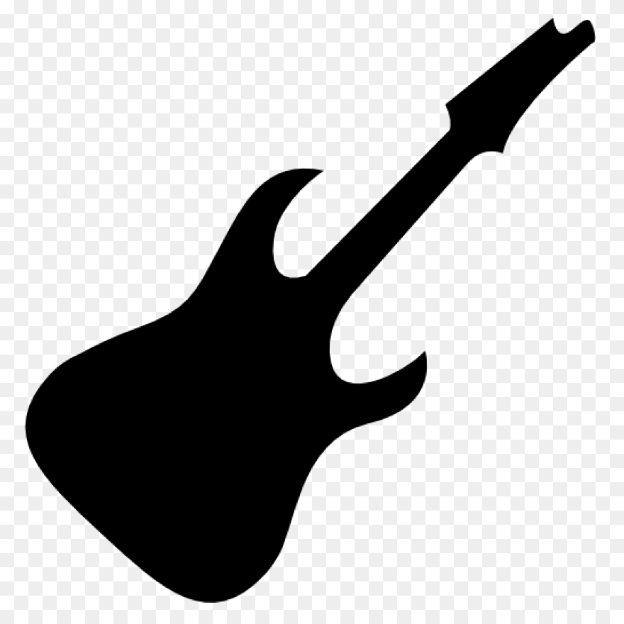 Silhouette Vector Clip Art Of Guita