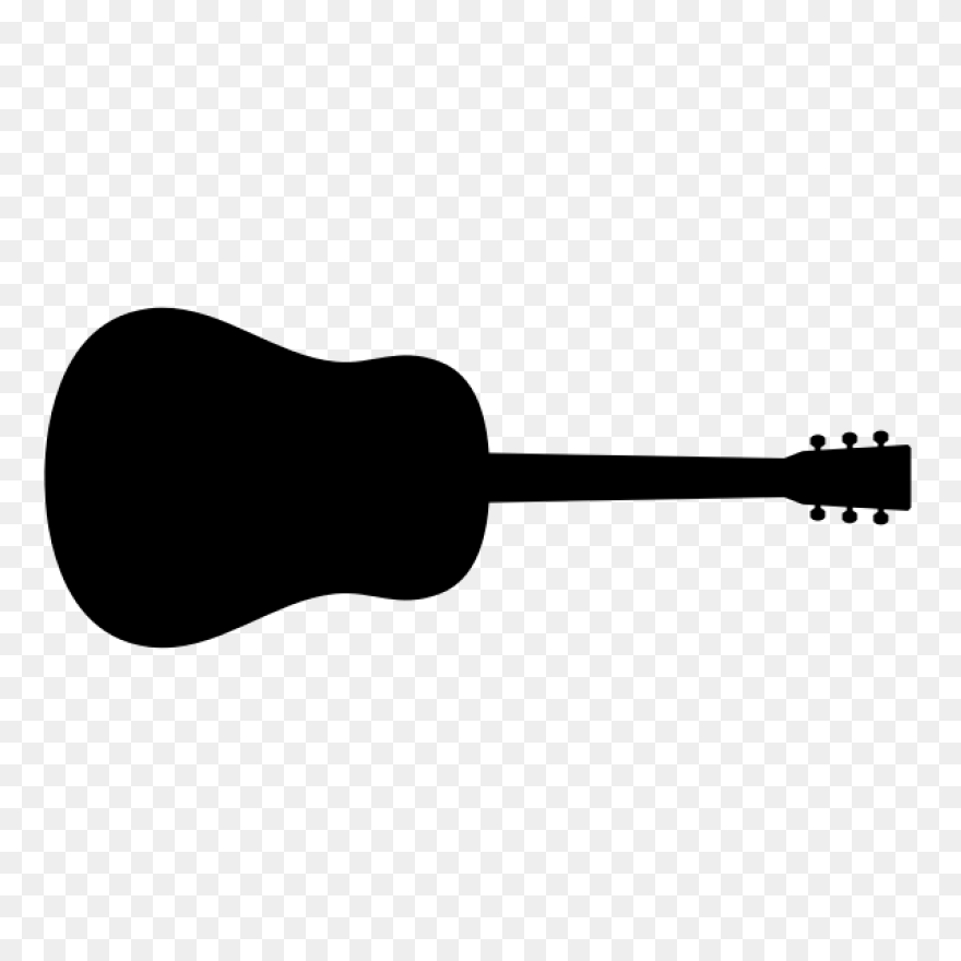 Silhouette Vector Clip Art Of Guita
