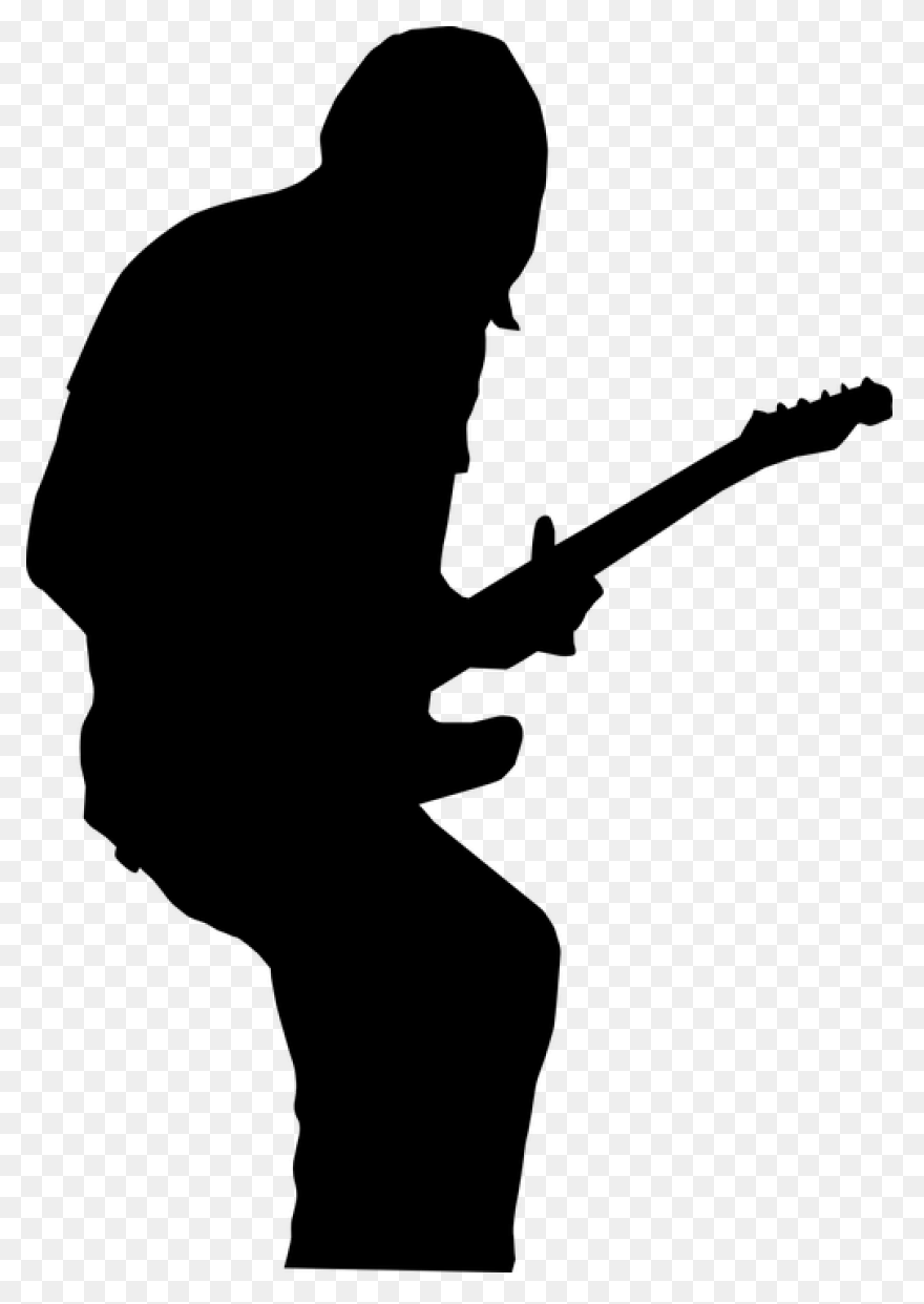 Silhouette Vector Clip Art Of Guita