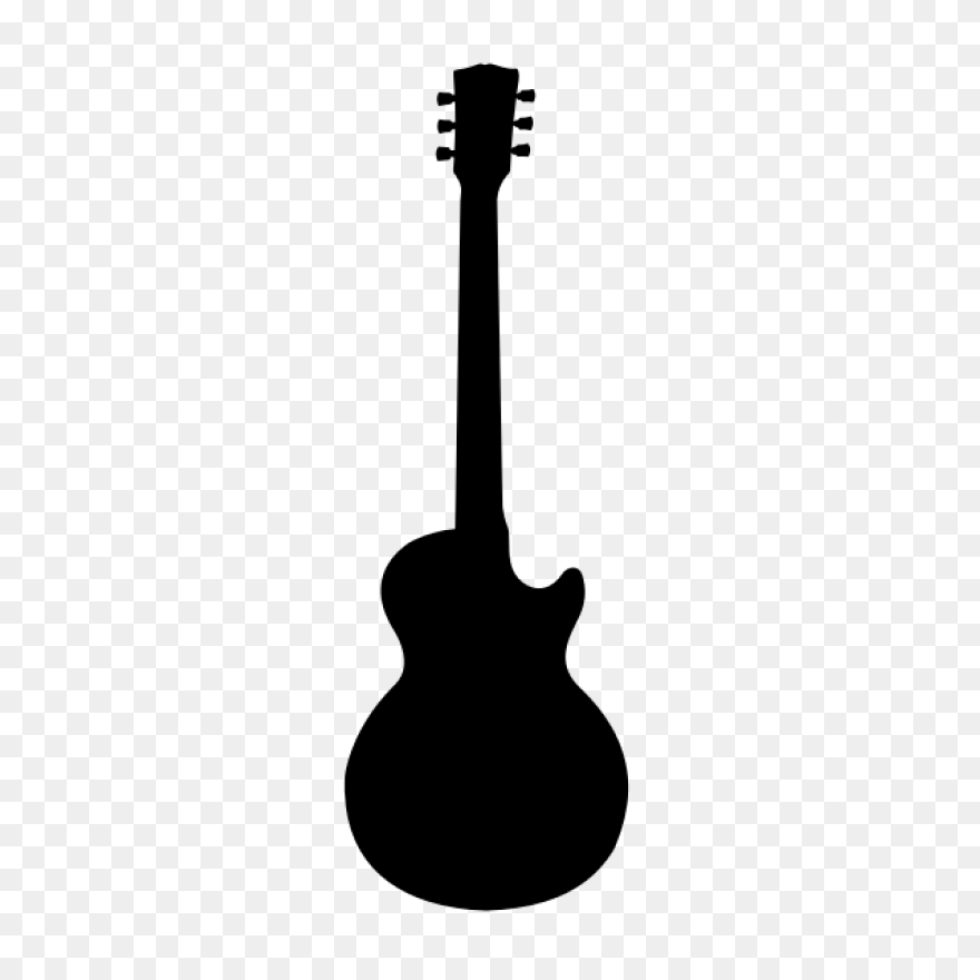 Silhouette Vector Clip Art Of Guita