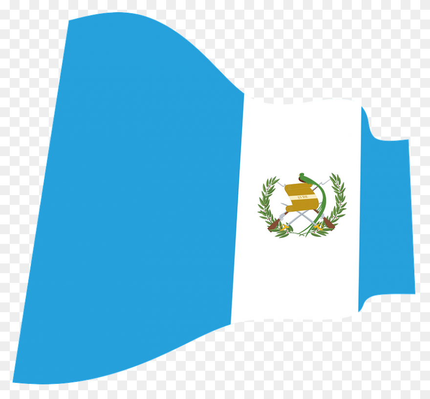 Waving Flag Of Guatemala