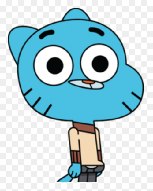 Gumball And Darwin Shocked (Vector)