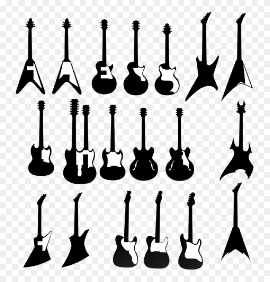 Vector Graphics Electric Guitar Aco