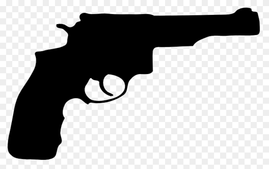 Hand Holding A Gun Drawing - Cartoo
