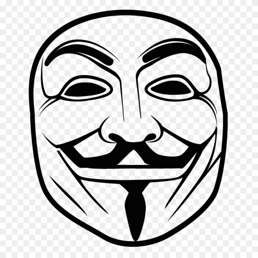 Download Hacker Clipart Guy Fawkes 