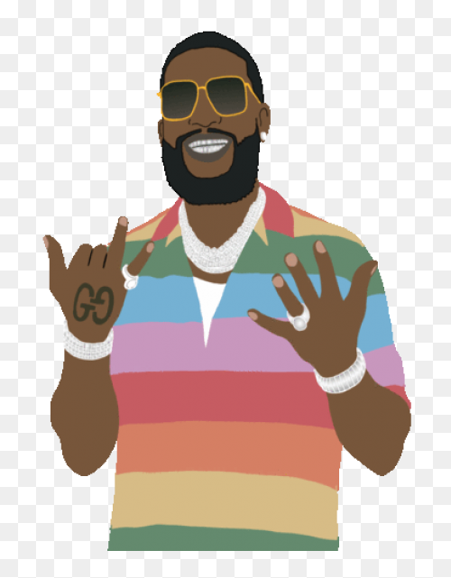 Gucci Mane Clipart - Full Size Clip