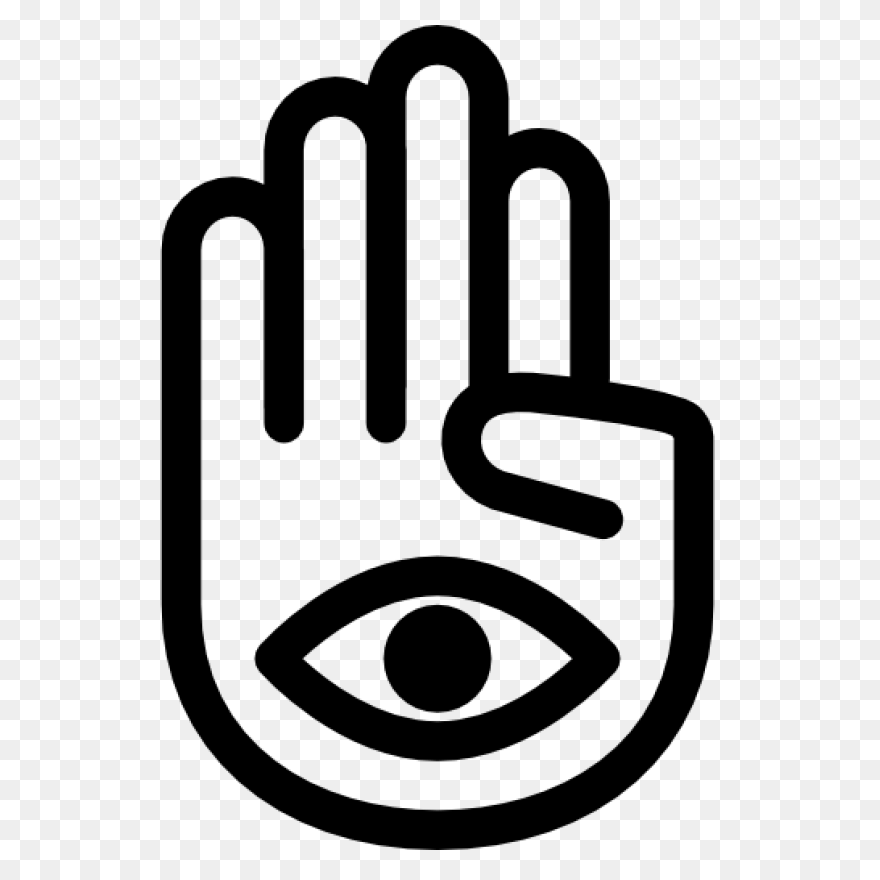 One Finger Click Black Hand Symbol 