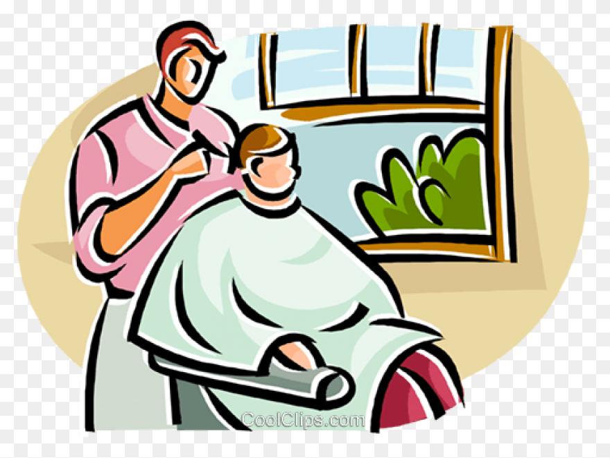 Haircut Clipart Woman Hair - Png Do