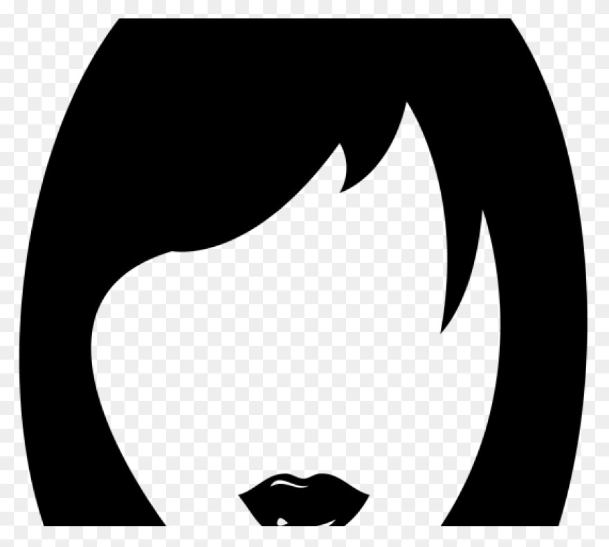Haircut Clipart Woman Hair Png - Haircut