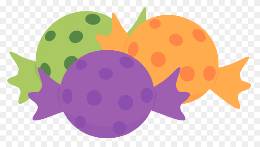 Purple Halloween Candy Clip Art - P