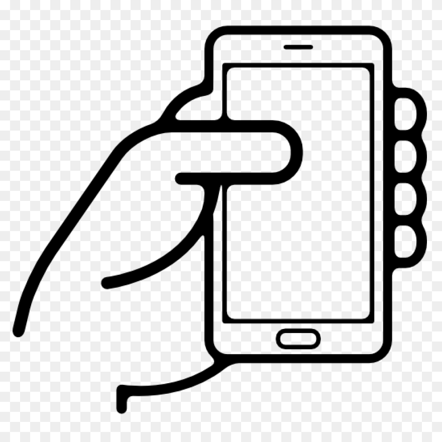Cell Phone Icon Png Transparent - P