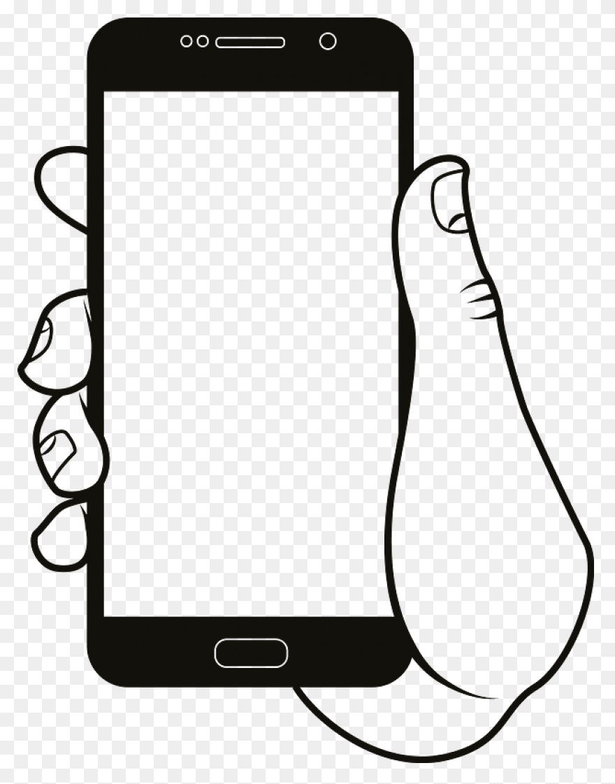 Cell Phone Icon Png Transparent - P