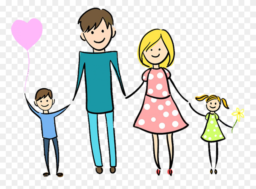 Children, Family, Happy Family, Par