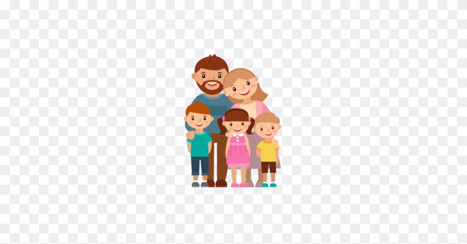 Children, Family, Happy Family, Par