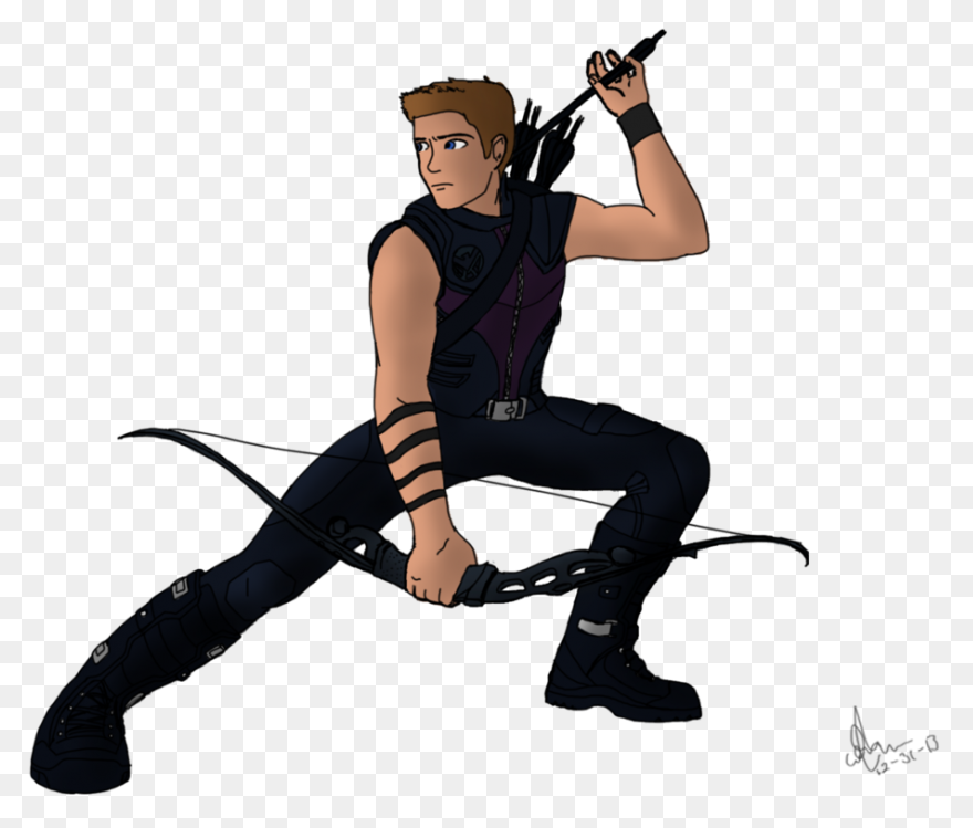Hawkeye Clipart Comic - Marvel Hawk