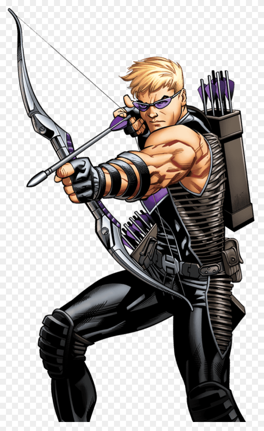 Hawkeye Clipart Comic - Marvel Hawk