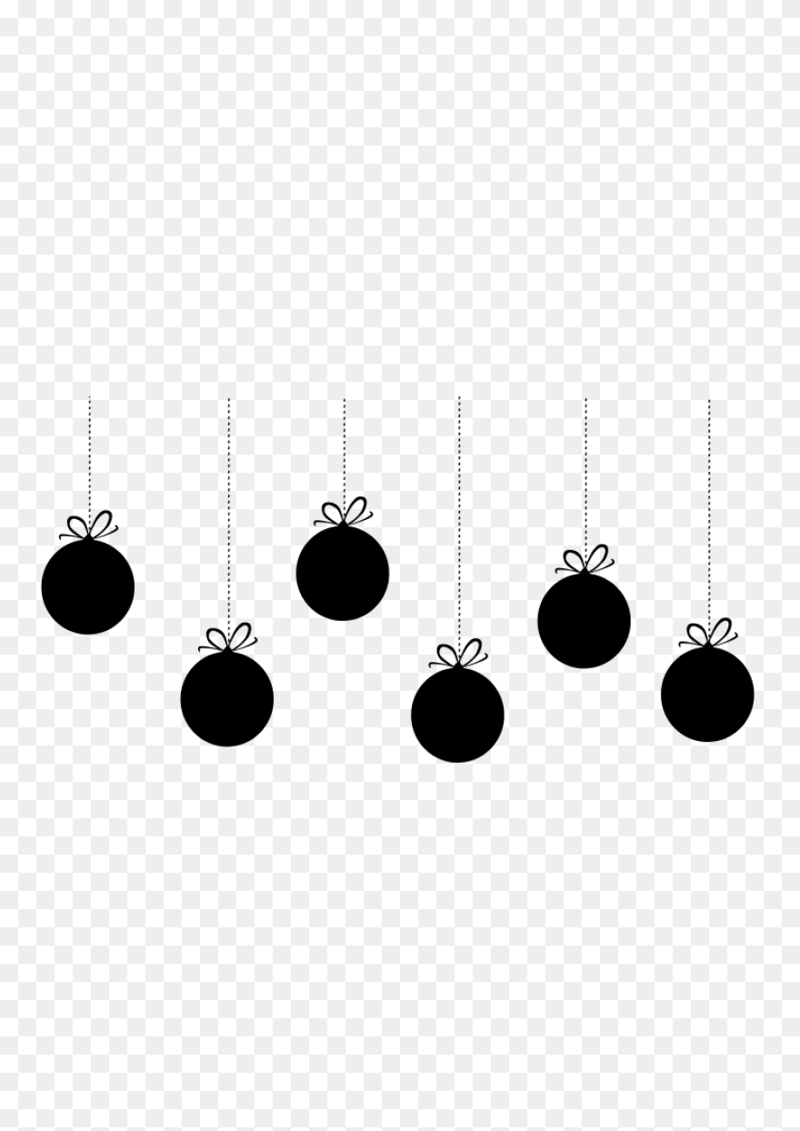 Blue Sriped Christmas Hanging Ball 