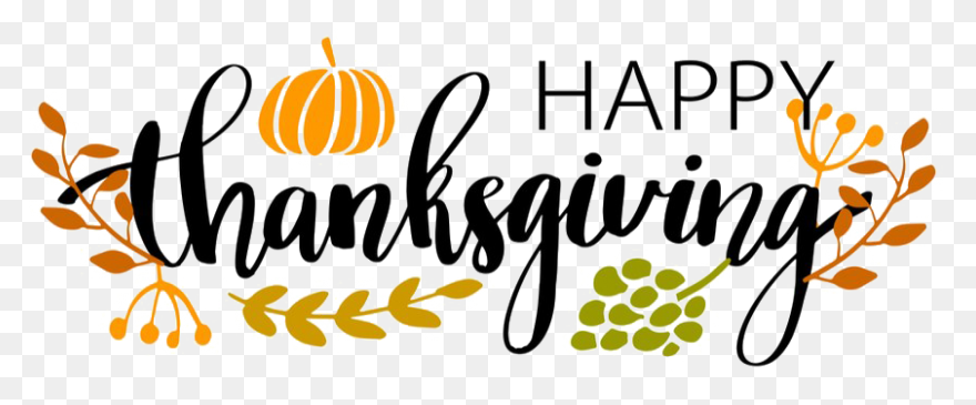 Thanksgiving Clipart Week - Happy T