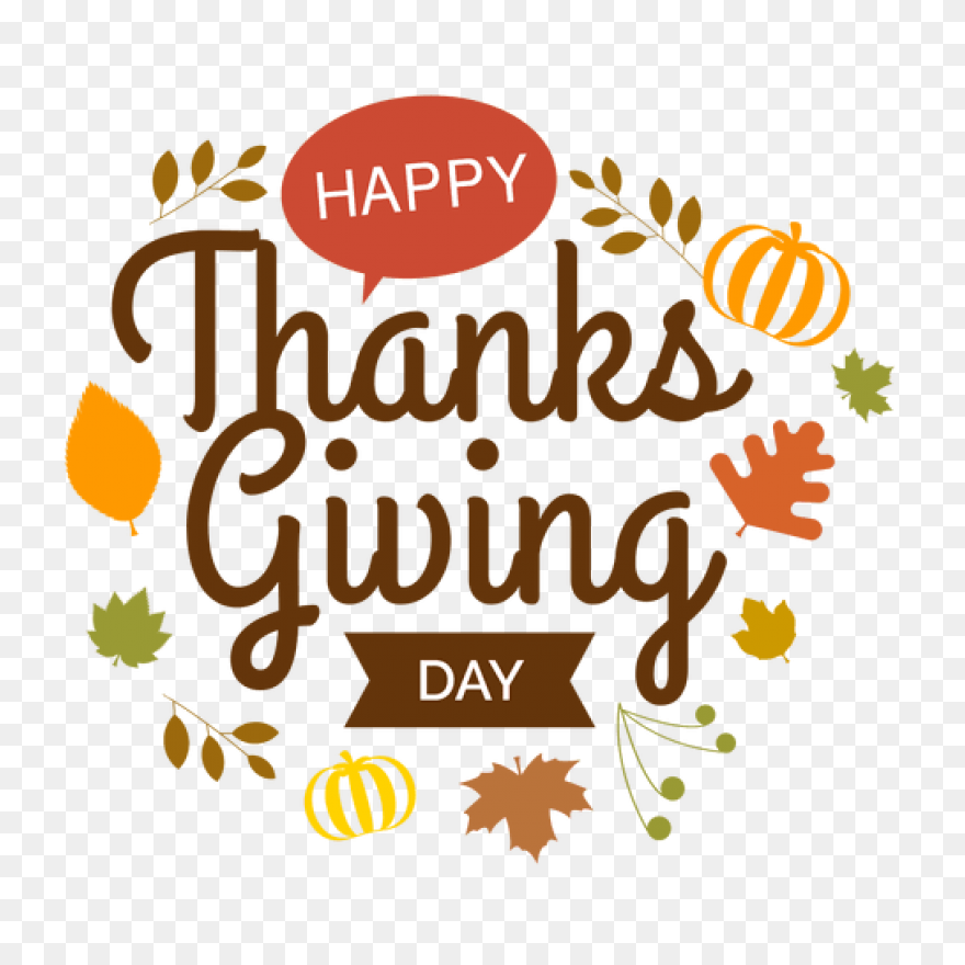 Thanksgiving Clipart Week - Happy T