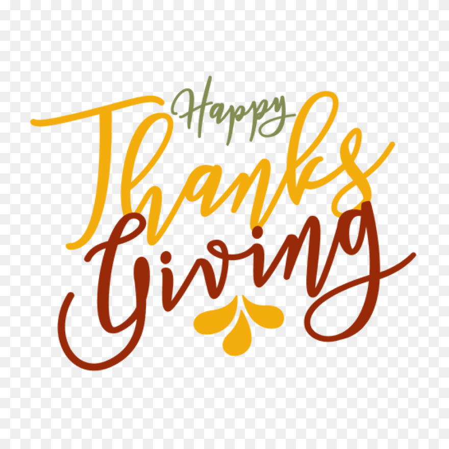 Thanksgiving Clipart Week - Happy T