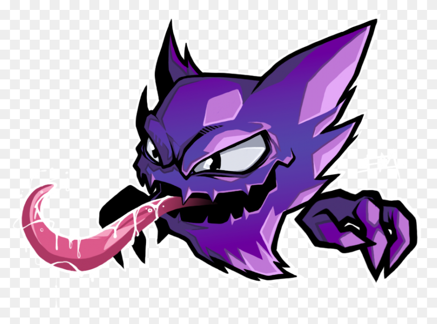 Hd Haunter 02 (Side) By Pokevectors