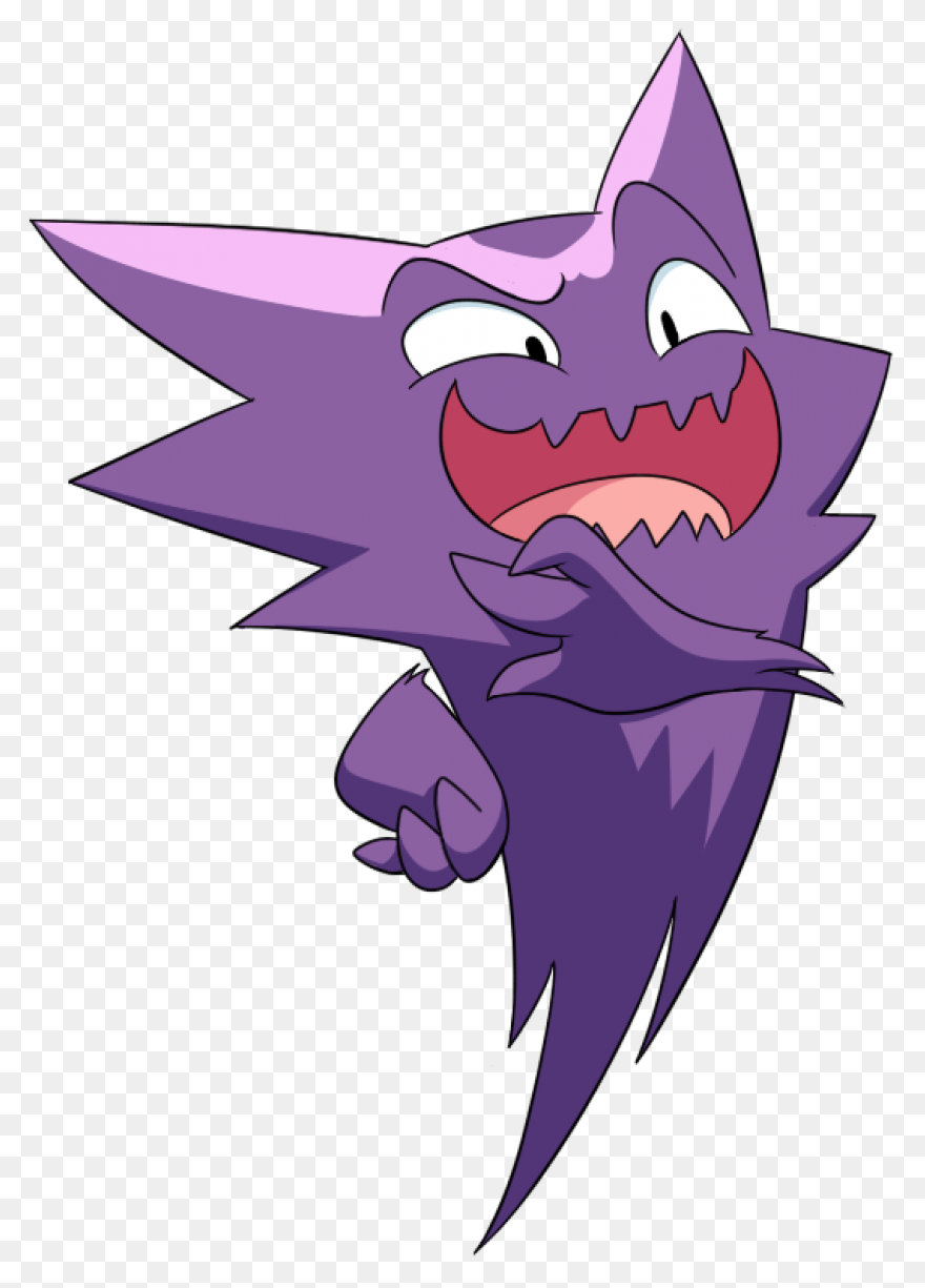 Hd Haunter 02 (Side) By Pokevectors