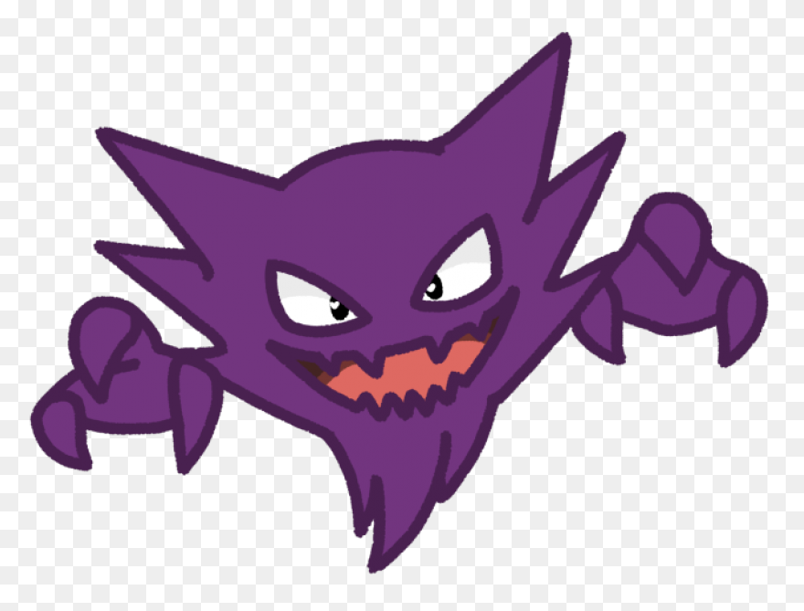 Hd Haunter 02 (Side) By Pokevectors