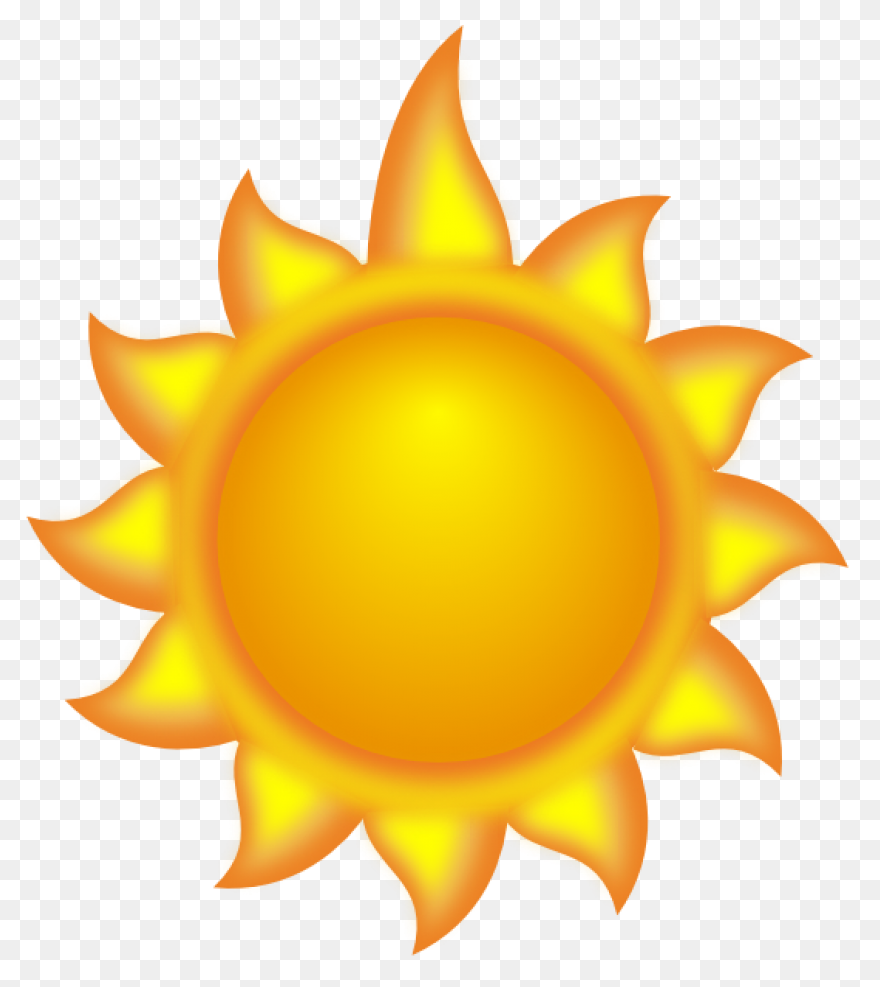 Download Transparent Sun Half - Hal