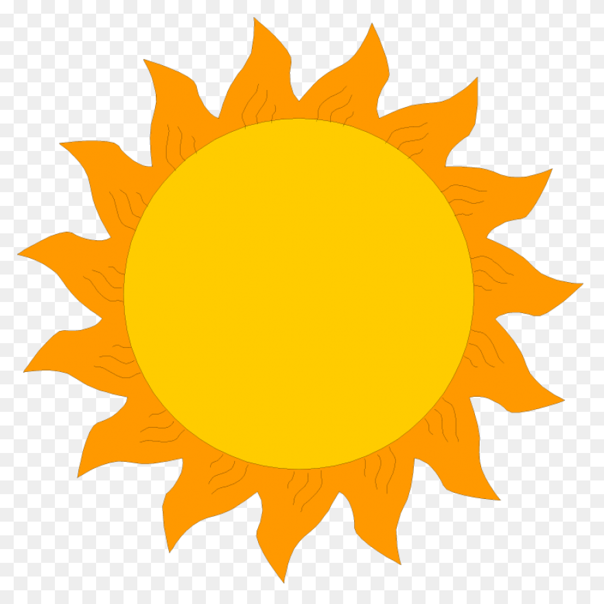 Download Transparent Sun Half - Hal