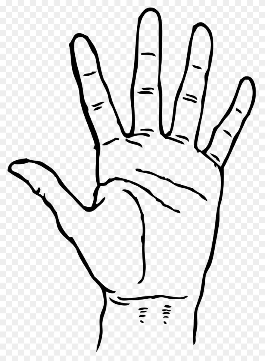 Free Cliparts Hand Drawing Download - Hand Drawing