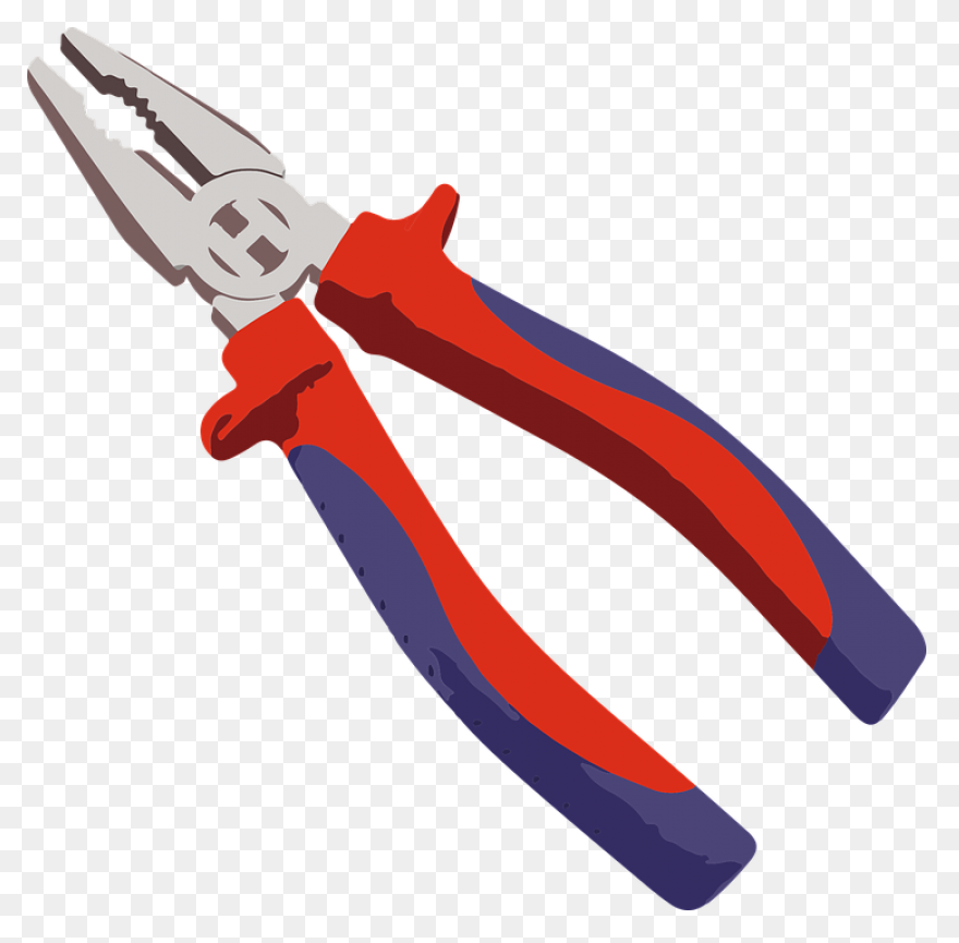 Pliers Tools Hardware Clipart - Ful