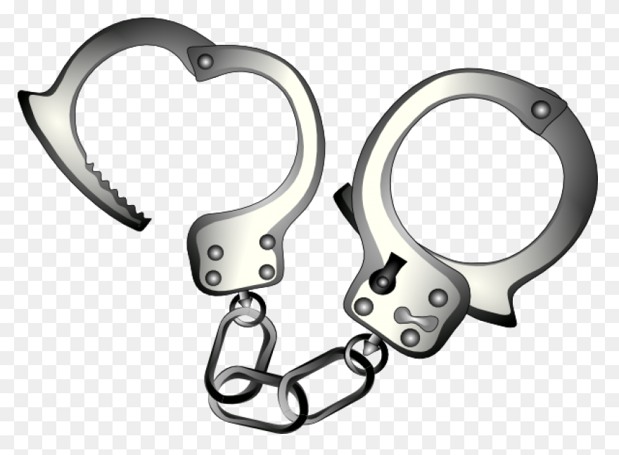Handcuffs Cuffs Arrest - Free Vecto