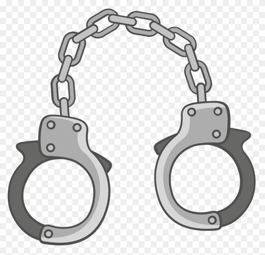Handcuffs Cuffs Arrest - Free Vecto