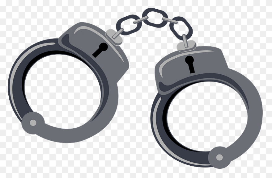 Handcuffs Cuffs Arrest - Free Vecto