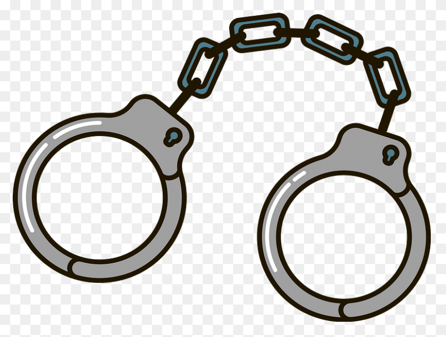 Handcuffs Cuffs Arrest - Free Vecto